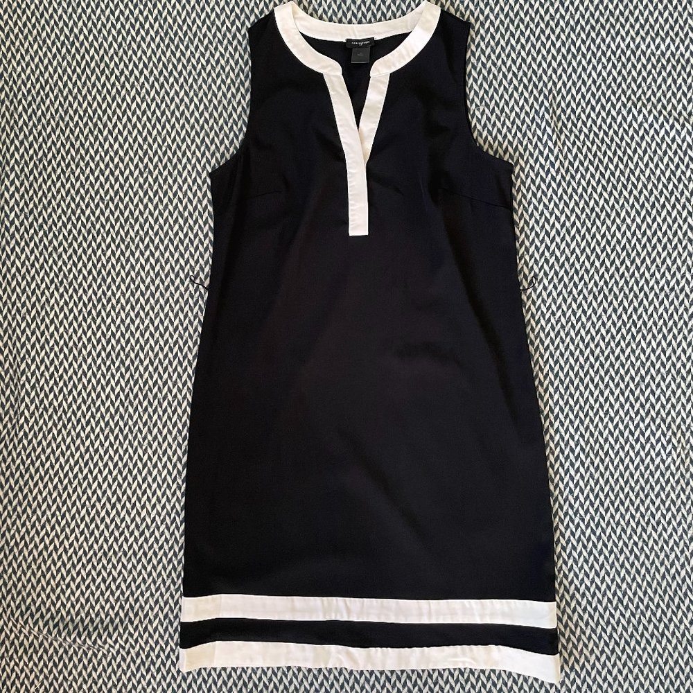 Ann Taylor Black Shift Dress